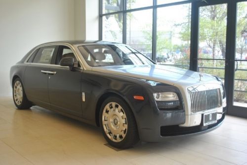 2013 rolls-royce ghost extended wheelbase darkest tungsten/moccasin