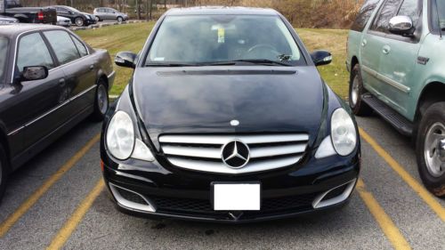 Mercedes-benz r350  4matic  black/black