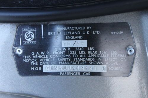 Roadster Mark III Convertible RWD Austin Carburetor Leather Phase IV Rubber, image 56