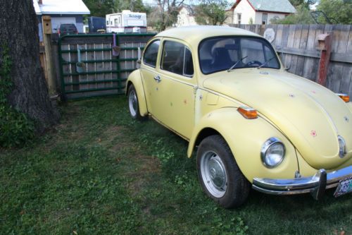 1972 volkswagen super beetle base 1.6l type 1131 great little car