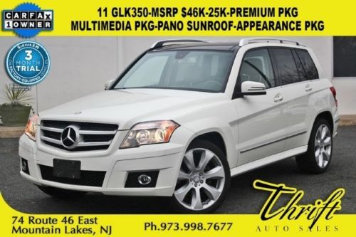 11 glk350-msrp $46k-25k-premium pkg-multimedia pkg-pano sunroof-appearance pkg