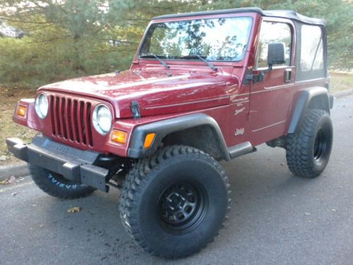 199 jeep wrangler 31/4 inch lift brand new tires!