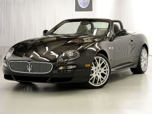 2006 maserati gransport spyder black/black special order - 8k miles mint - rare!