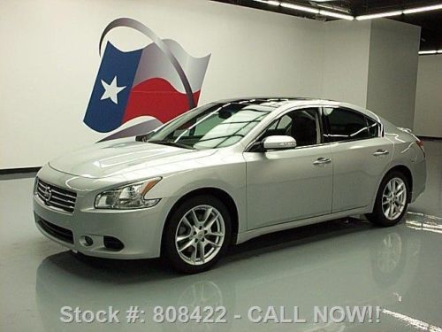 2011 nissan maxima 3.5 sv prem tech pano roof nav 12k texas direct auto