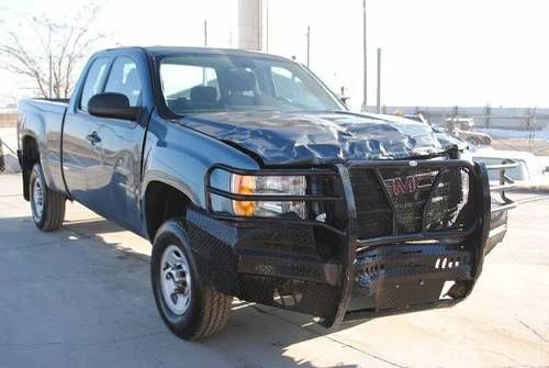 2009 gmc sierra 2500hd ext cab std box 4wd damaged salvage heavy duty wont last!