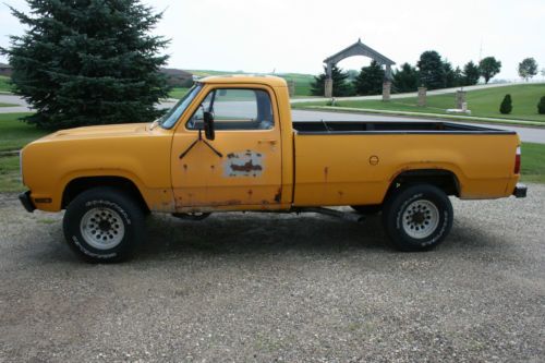 1976 dodge 3/4 ton, 4-wheel drive