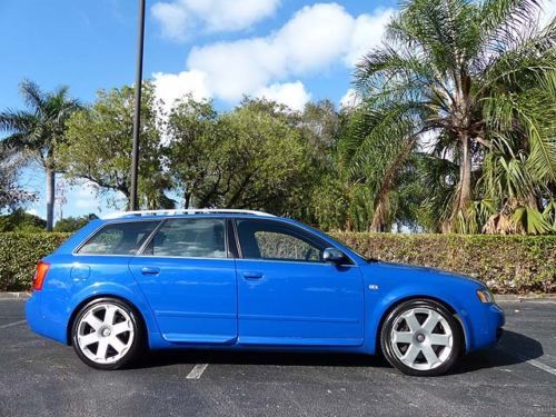 2004 s4 avanat quattro / tiptronic, 1 owner florida car,  33 service records