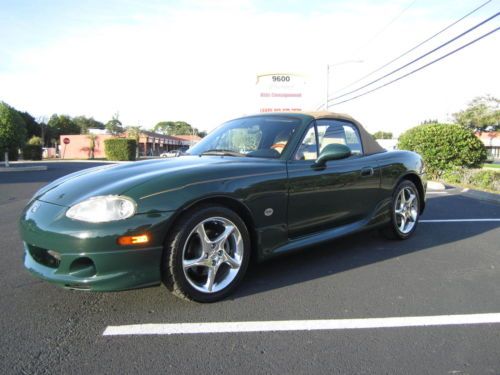 2001 mazda miata mx-5 se 76 k miles nardi torino 6-speed florida loaded look