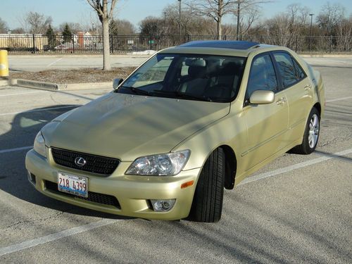 2002 lexus is300 base sedan 4-door 3.0l