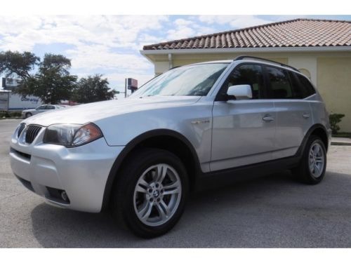 2006 bmw x3 3.0i automatic 4-door suv