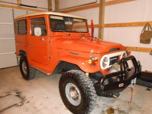 Frame off 1978 fj40 land cruiser over 80,000 spent