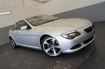 2008 bmw 650i coupe-loaded-one owner-clean carfax-sport package-navigation