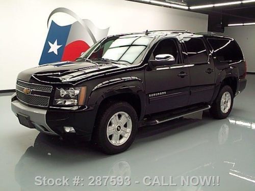 2012 chevy suburban z71 4x4 sunroof nav dvd leather 6k! texas direct auto