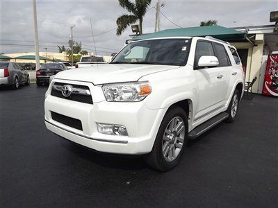 Fl 1 own 4runner limited leather roof 20" rims boards tow 26k mi fac warranty