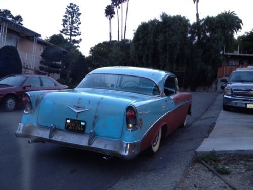 1956 chevy belair 4 door hardtop, image 12