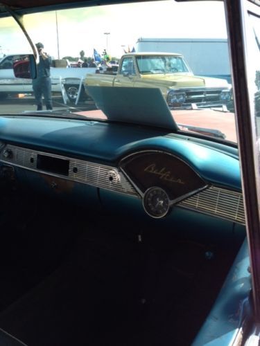 1956 chevy belair 4 door hardtop, image 17