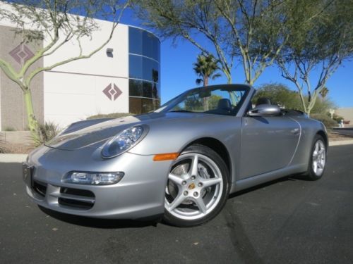 911 997 cabriolet convertible 39k miles tiptronic clean carfax like 04 06 07 08