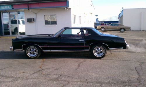 1977 chevrolet monte carlo s coupe 2-door 5.7l