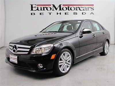 Mercedes c-class c300 c black 300 4matic sport sunroof dealer financing