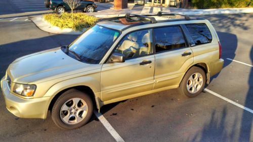 2004 subaru forester xs wagon 4-door 2.5l