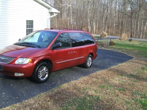 01 chrysler town and country limited