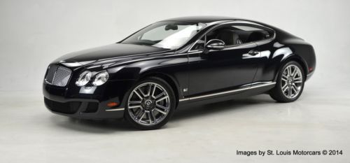 2010 bentley continental gt series 51 coupe onyx beluga 8837 miles warranty a1+!