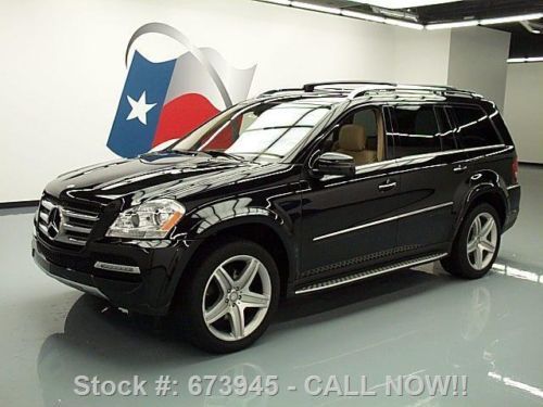 2011 mercedes-benz gl550 4matic awd sunroof nav 44k mi texas direct auto