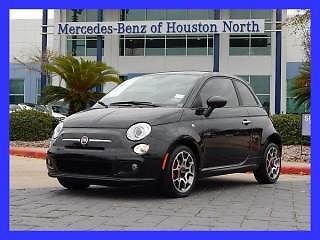 2012 fiat 500 sport, 125 pt insp &amp; svc&#039;d, auto, cd, red calipers, very clean!!!!