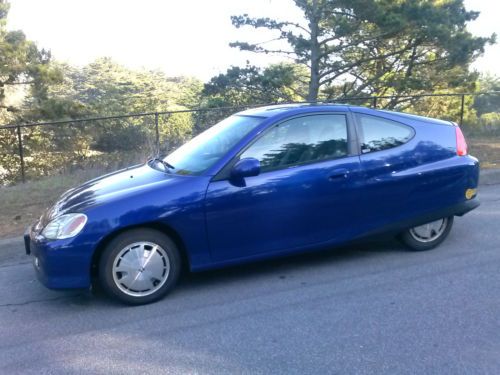 2002 honda insight hybrid 90k miles clean ca title . new ima battery