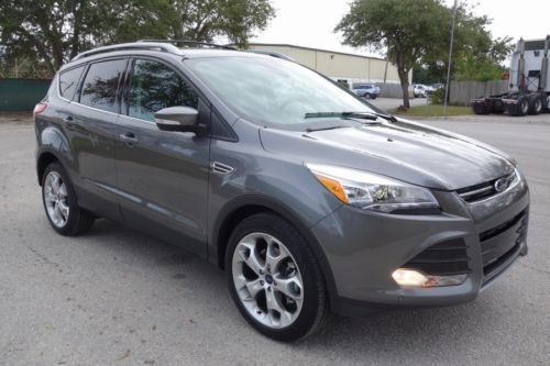2013 ford escape 4wd titanium 2.0l ecoboost  roofrack leath heated seats ms sync