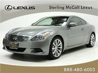 08 g37 s coupe leather sunroof bluetooth htd seats bose stereo carfax 2dr