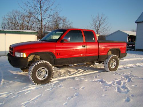 1996 dodge ram 2500hd 4x4 club cab short bed laramie slt sport 5.9l v8 manual