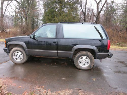 1993 2dr  4wd  cherolet tahoe k5 blazer - one owner - low reserve - &#034;barn fresh&#034;