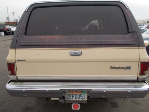 1987 Chevy Suburban, NO RESERVE, image 16