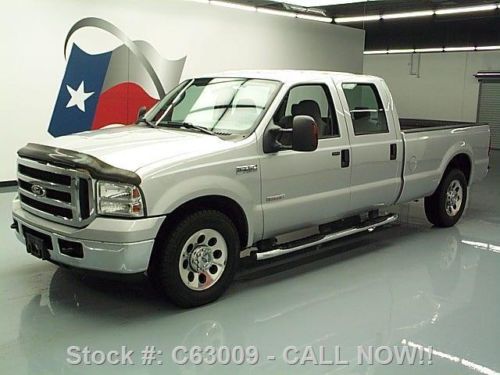 2006 ford f-350 crew diesel 6-passenger side steps 59k texas direct auto