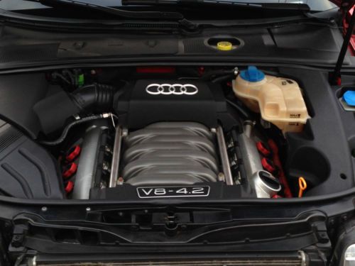 2005 Red Audi S4 4.2L Quattro - Auto-tiptronic, tinted. Heated Recaro seats, image 5