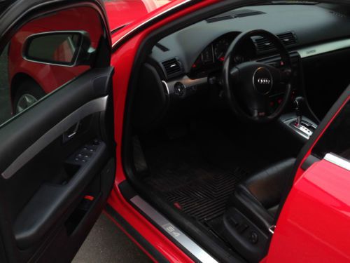 2005 Red Audi S4 4.2L Quattro - Auto-tiptronic, tinted. Heated Recaro seats, image 6