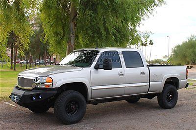 1 owner duramax diesel 4x4 custom front bumper, winch, bedliner, ram-air intake
