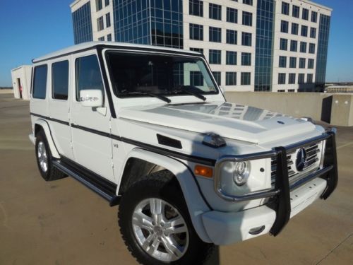 2010 mercedes benz g550 - navigation- back up cam- htd and ac seats-