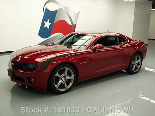 2013 chevy camaro 2lt rs sunroof nav rear cam hud 7k mi texas direct auto