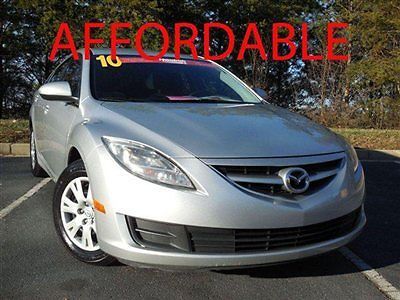 Mazda mazda6 i 4 dr sedan manual gasoline 2.5l l4 mpi dohc 16v brilliant silver