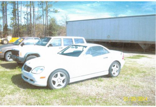 1999 mercedes-benz slk230 kompressor convertible 2-door 2.3l