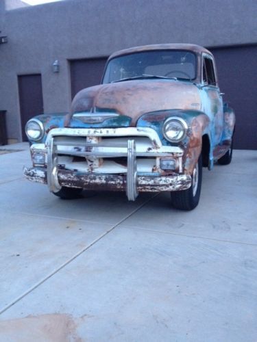 1955 chevy 1st series 3100  half ton sort- bed pickup