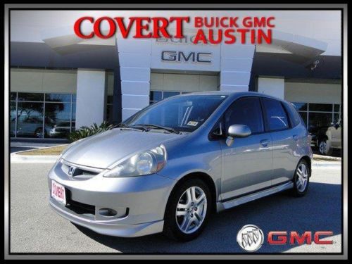 08 fit sport hatchback one owner low miles extra clean