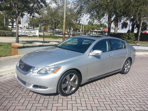 2008 lexus gs350 69k miles navi backup camera heated and cool seats 1 owner fla.