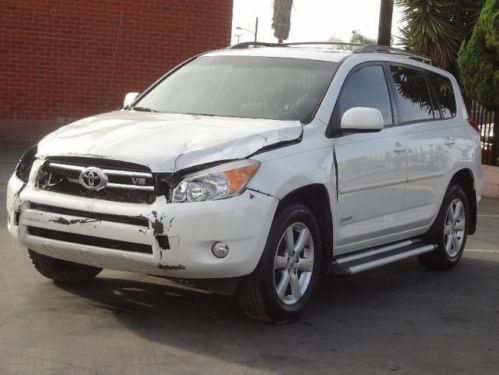 2008 toyota rav4 limited damaged rebuilder only 40k miles runs! loaded wont last