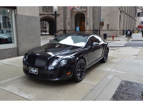 2010 bentley supersports 2 seater black on black the fast ultimate bentley!!!!