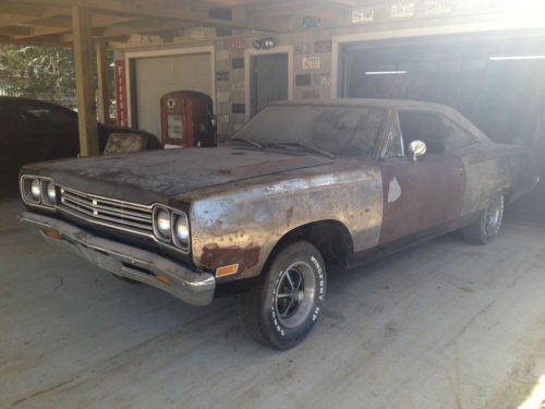 1969 roadrunner hardtop 383 4 speed project