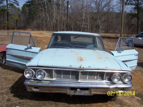 Blue, good condition inside and  out. 2 door