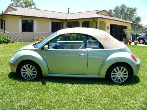 2009 volkswagen beetle comfortline convertible 2-door 2.5l